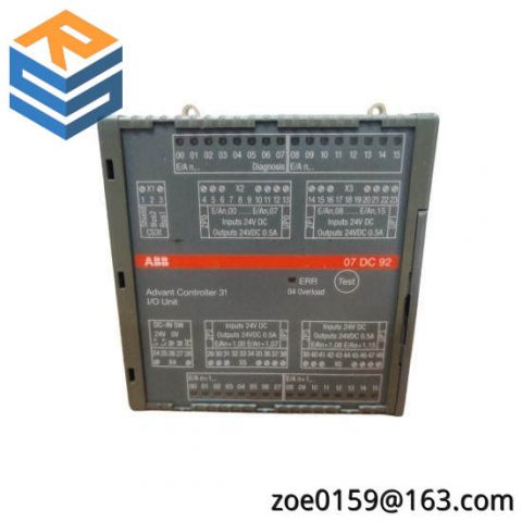 ABB 07DC92 GJR5252200R0101 Digital I/O Module