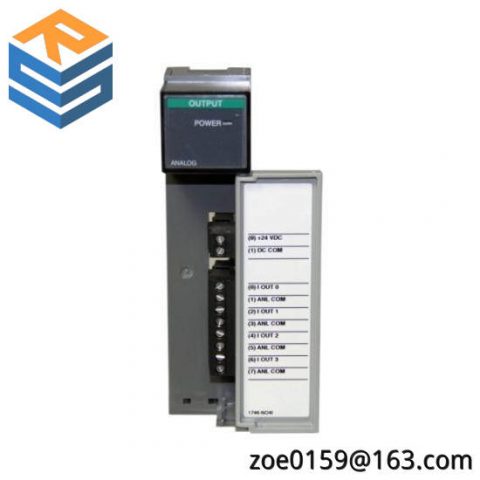 AB 1746-NOI4I - 4-Channel Analogue Output Module for Industrial Automation