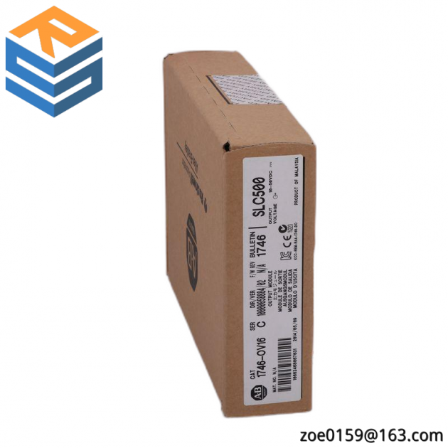 Allen Bradley 1746-OV16: 16-Channel DC Output Module - Precise Control for Industrial Automation