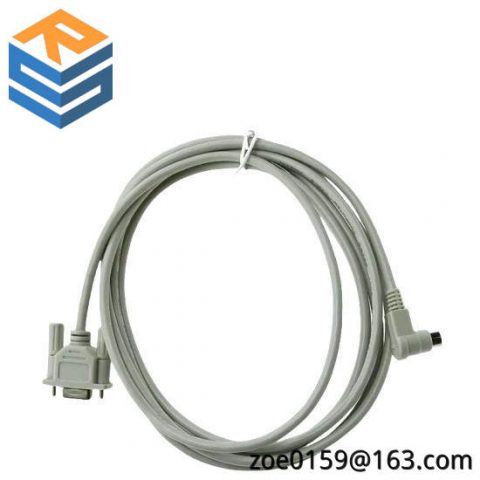 Rockwell Automation 1761-CBL-PM02, 8-pin Mini DIN to 9-pin D Shell RS232 Cable, Communication Module
