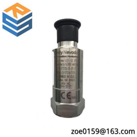 Bently Nevada 177230-00-01-05 Seismic Transmitter, Precision Measurement for Industrial Control Systems