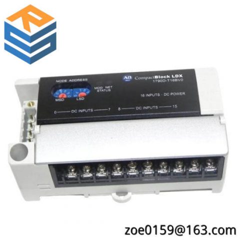 Schneider Electric 1790-DT16BV0 LDX DNET 24VDC Control Module