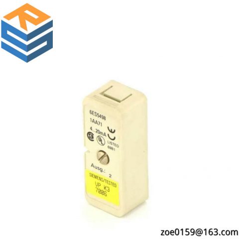 SIEMENS 6ES5498-1AA71 Analog Input SubModule for Industrial Control Systems