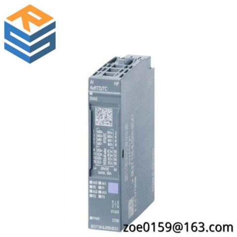 Siemens 6ES7134-6JD00-0CA1 | Industrial Analog Input Module for PLC Systems