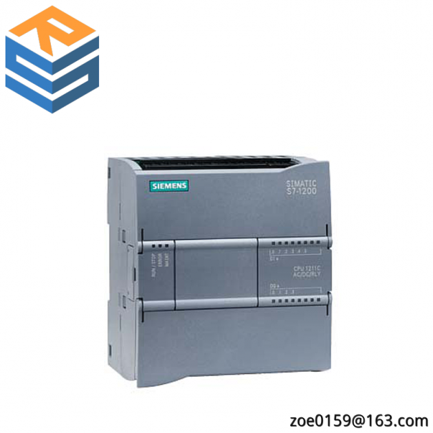 SIEMENS S7-1200 CPU 1211C - Compact AC/DC/Relay, Onboard I/O & Advanced Control Solutions