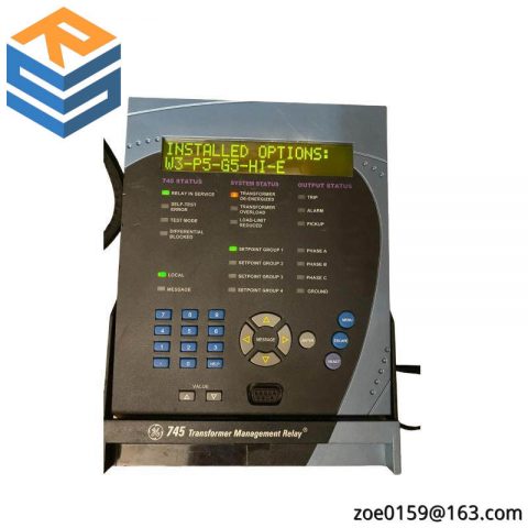 GE 745-W3-P511-G51-HI-R-E Relays: Advanced Transformer Management Solutions