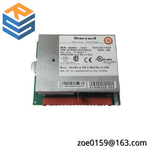 Honeywell 900H01-0202 Digital Output Relays, 8-Channel