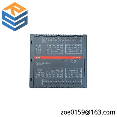 ABB 07DI92 WT92 GJR5252400R4101 Digital I/O Module: Precision Control in Industrial Automation