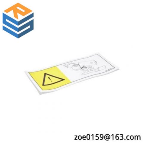 ABB 3HAC020611-001 Robotic Parts Warning Label, for Industrial Control Systems
