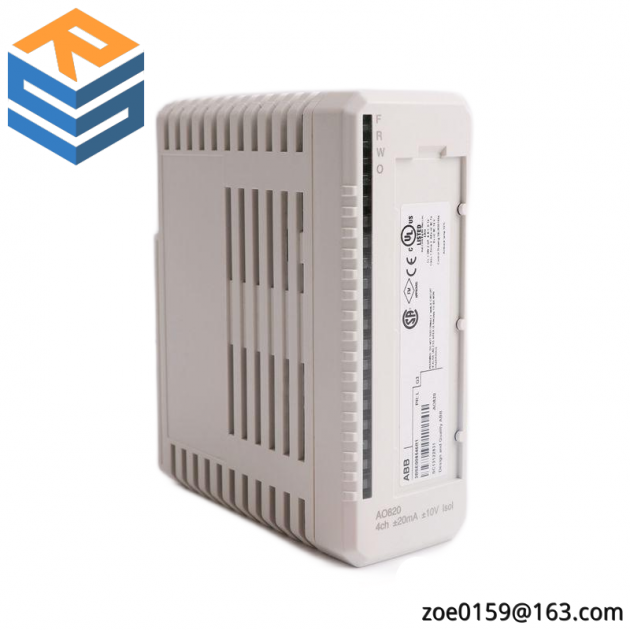 ABB AO810 3BSE008522R1 - Precision Analog Output Module for Industrial Control