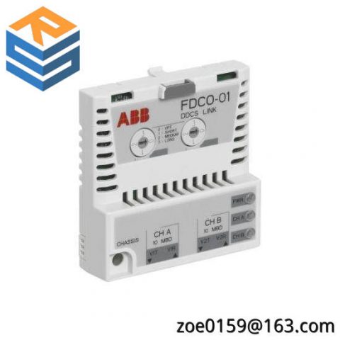 ABB FDCO-01 Communication Modules: Reliable, High-Speed Networking Solution