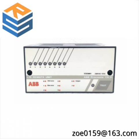 ABB ICSO08R1 Binary Input Module, 230V, Control & Automation, Electronics