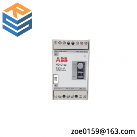 ABB NDIO-02 | Digital I/O Extension Module, ABB PLC's, Analog Input & Output Extensions