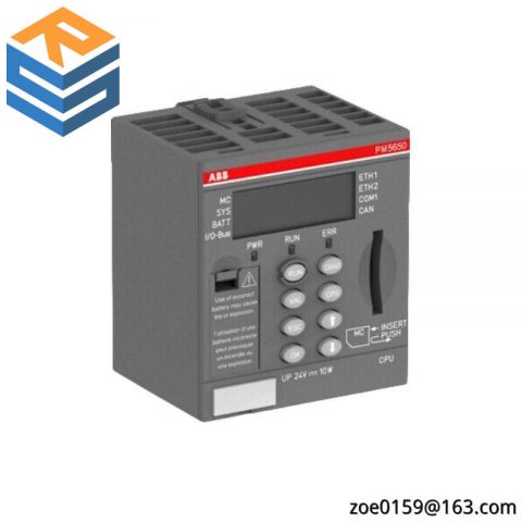 ABB PM5650-2ETH Central Processing Unit Module: Advanced Control, Efficient Operations