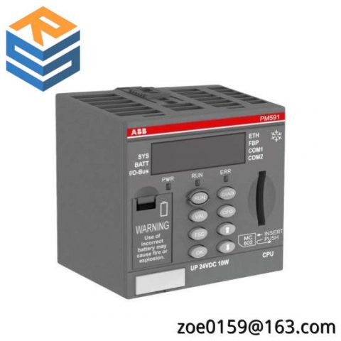 ABB's PM591-ETH Ethernet Module for Advanced Industrial Control Systems