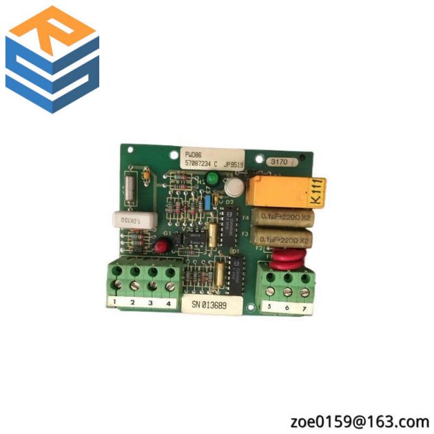 ABB PWD86 57087234 - High-Frequency Watchdog Timer for Industrial Control Systems