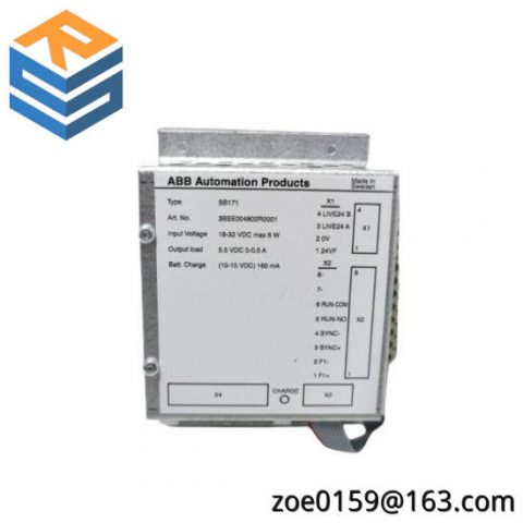 ABB SB171 3BSE004802R0001 - High-Performance Power Supply for Industrial Automation