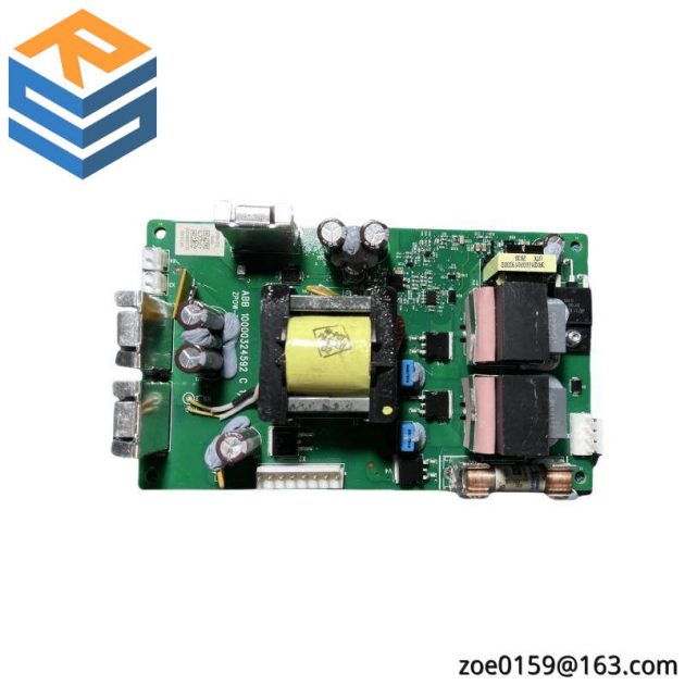 ABB ZPOW-7B1C: Power Supply Distribution Board, for Industrial Control Systems