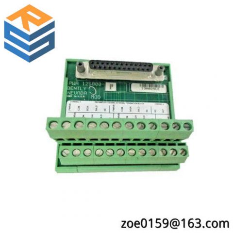 Bently Nevada 125808-02A Terminal Block Board, High-Quality Automation Component