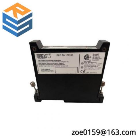 Bently Nevada 1701/25 FieldMonitor Seismic Input Monitor