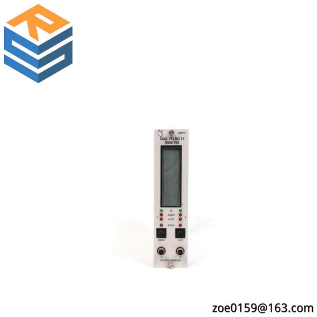 Bentley Nevada 3300/55 Dual Velocity Monitor, Industrial Control, Vibration Monitoring, Machine Health Solutions