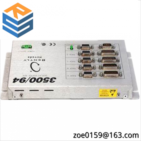 Bently Nevada 3500/94: High-Performance VGA Display Monitor for Industrial Control Systems