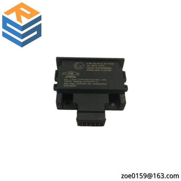Emerson 12P4983X302 Charm Address Plug - Control Module, Enhancing Industrial Automation