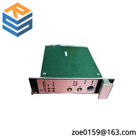 Emerson A6120 Seismic Vibration Monitor, Precision for Industrial Control