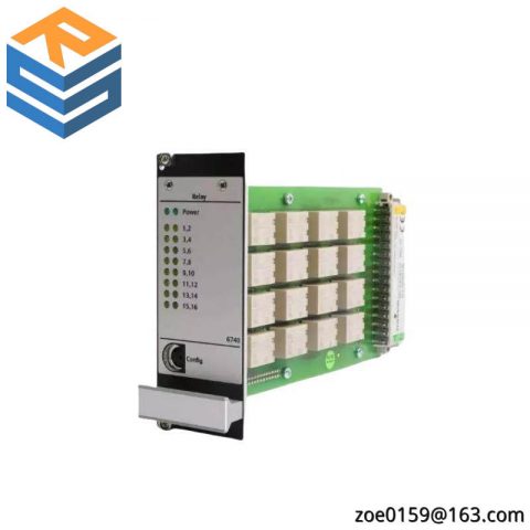 Emerson A6740-10: 16-Channel Output Relay Module, Industrial Automation Innovation
