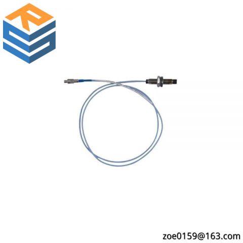 EMERSON EZ1080-RM-00-100: 8mm Eddy Current Sensor for Precision Measurement & Control