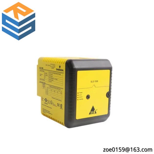 EMERSON KJ2201X1-BA1 SLS1508 SMART LOGIC SOLVER, Precision Control Module for Industrial Automation