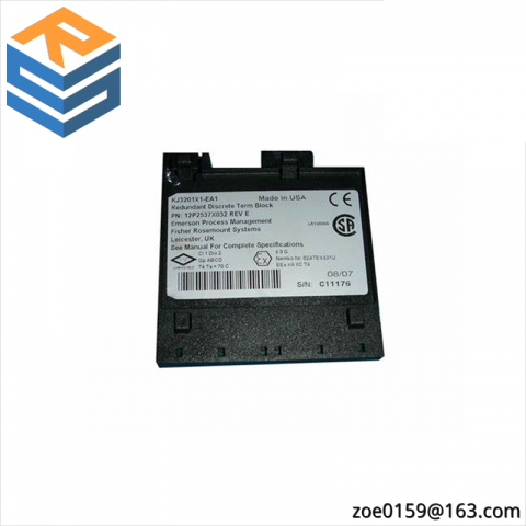 EMERSON KJ3201X1-EA1 Redundant Discrete Terminal Block: Precision Control in Industrial Automation