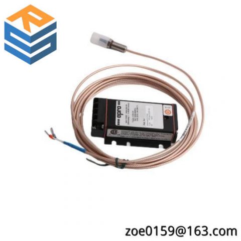 EMERSON TS/PR6423/01R-140 CON021 8mm Eddy Current Sensor - Precision Measurement for Industrial Control