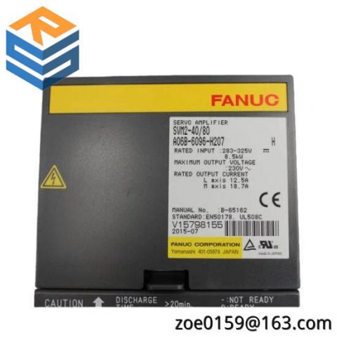 Fanuc A06B-6096-H207 | High-Power GE Servo Module