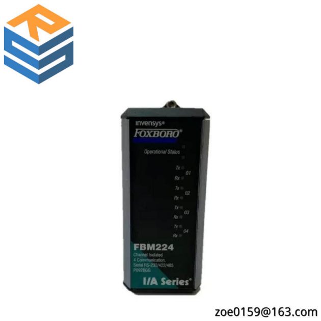 FOXBORO FBM224 Input Module Terminal Block, Industrial Control System Component