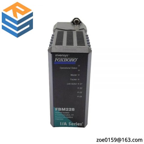 Foxboro FBM228 P0922QS Fieldbus Module - 4-Port Control System Interface