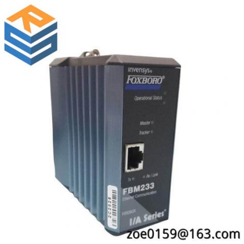 FOXBORO FBM233, Model P0926GX - Precision Control Module for Industrial Automation