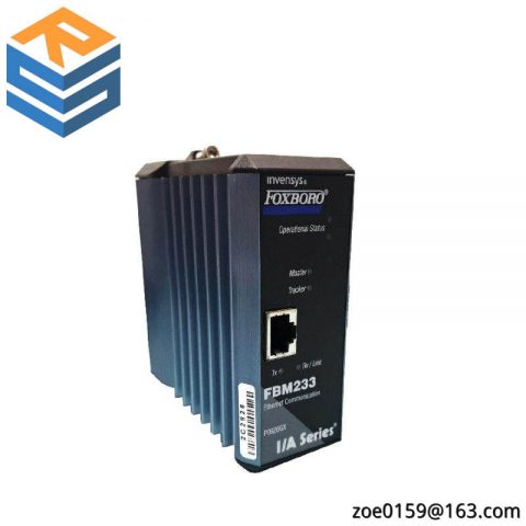 Foxboro FBM233 P0926GX: Channel Isolated Control Module, Precision Engineering for Industrial Automation