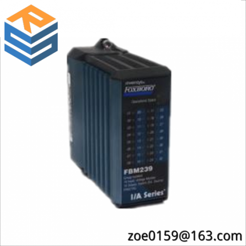 FOXBORO FBM239: 16DI/16DO Discrete Input/Output Module for Industrial Control