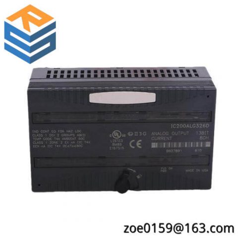 GE FANUC IC200ALG326B - Advanced Modular Control System