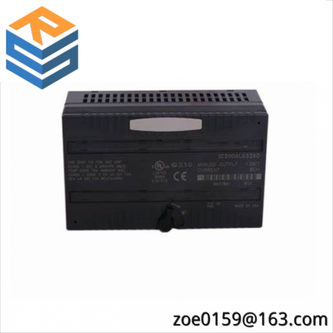 GE FANUC IC200ALG326H: High Precision Analog Output Module