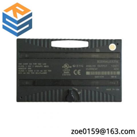 GE FANUC IC200ALG620 Analog Input I/O: Precision Control for Industrial Automation