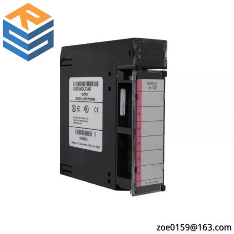 GE IC693MDL734D: Positive/Negative Logic Output Module for Industrial Control Systems