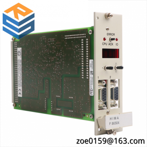 HIMA F8650X Central Module - Advanced Control Solutions for Industrial Automation
