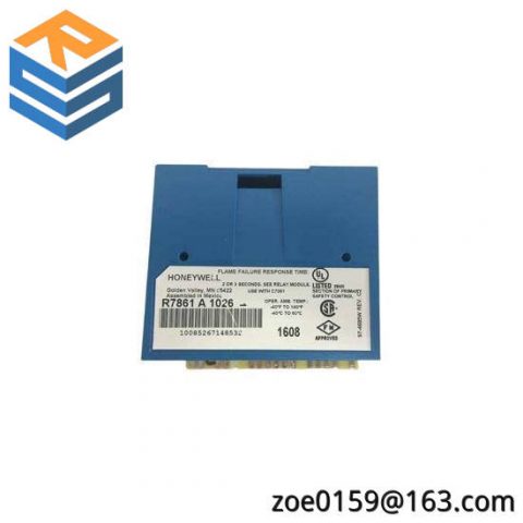 Honeywell R7861A1026 Flame Amplifier - Industrial Control Module, High Precision, Safety Assurance
