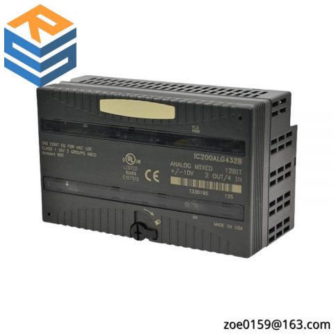 GE Fanuc IC200ALG432: High-Performance Analog Mixed Module for Industrial Automation