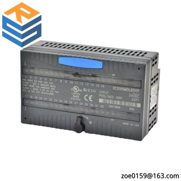 GE IC200MDL650F: VersaMax 24VDC Input Modules for Industrial Automation