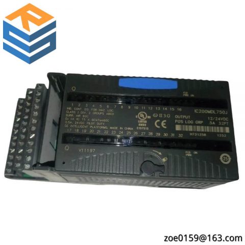 GE IC200MDL750J: Advanced VersaMax Output Module for Industrial Automation
