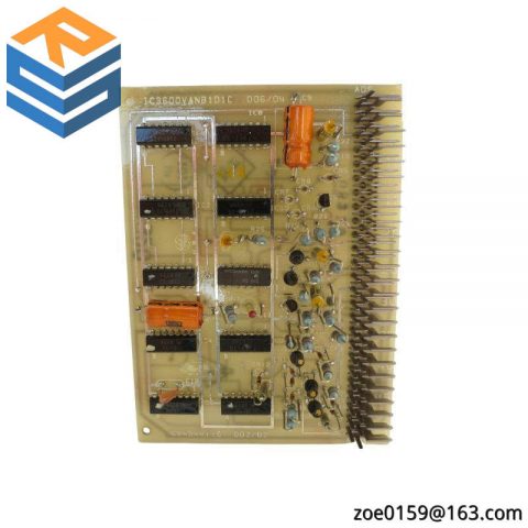 GE IC3600VANB1D1C: Advanced Control PLC Annunciator Board for Industrial Automation