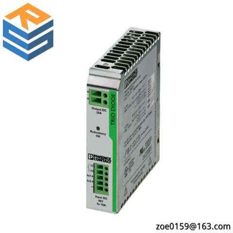 Phoenix Contact TRIO-DIODE/48DC/2X10/1X20 Redundancy Module - Enhancing System Reliability
